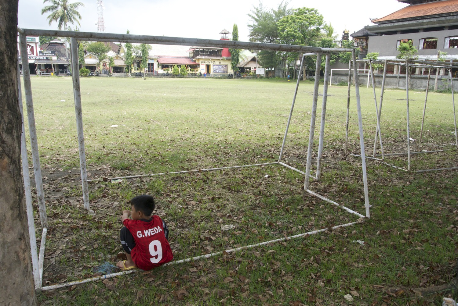 Local Soccer Field in Ubud