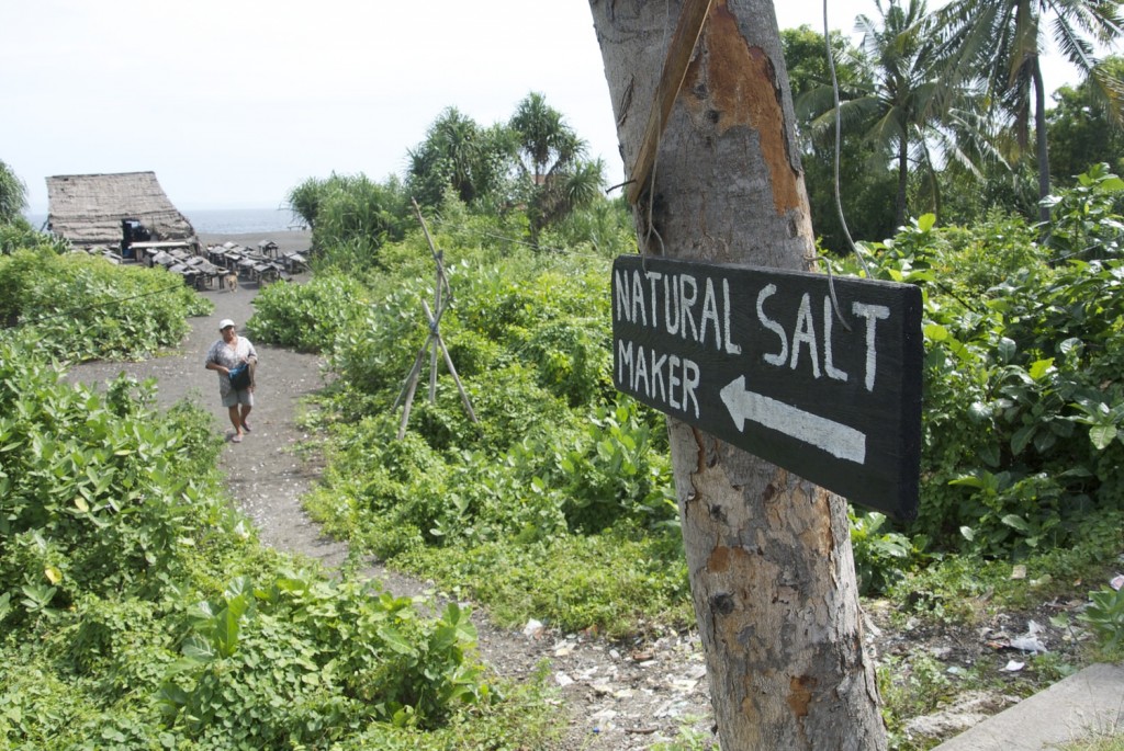 Natural Salt Maker in Bali