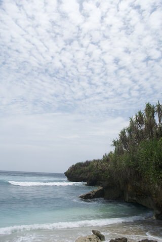 Sky at Dream Beach Nusa Lembongan